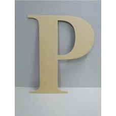 40cm mdf Letters P